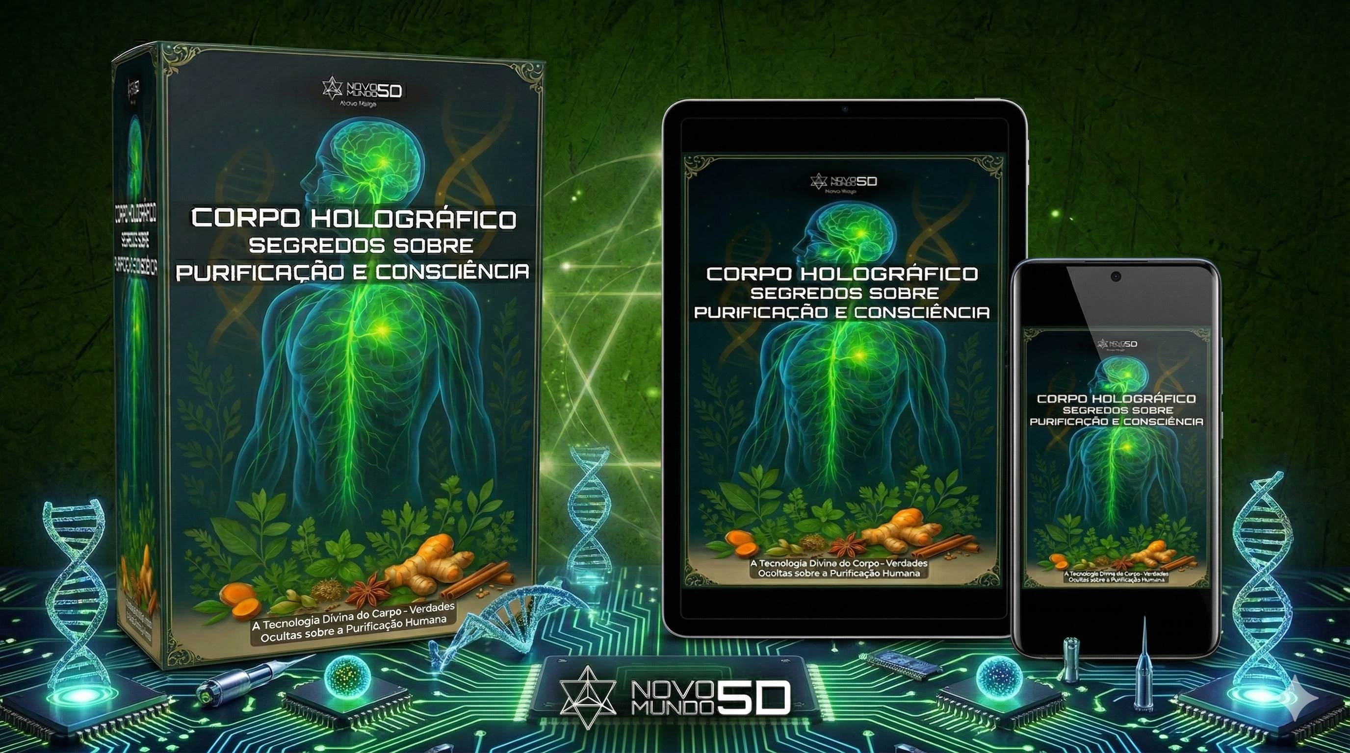 Corpo Holográfico — Segredos Sobre Purificação e Consciência