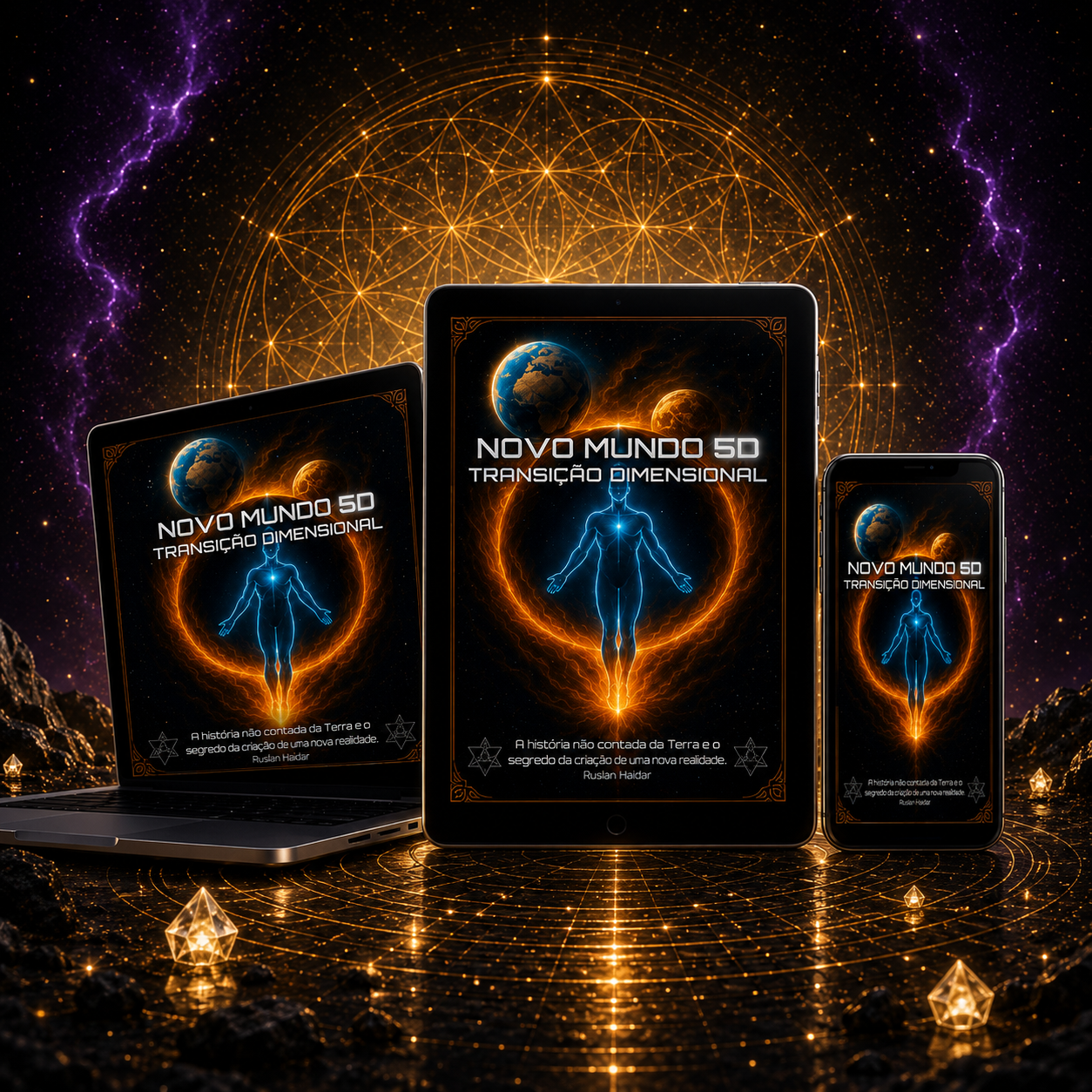 Novo Mundo 5D — Transição Dimensional